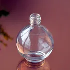 Clear glass gel nail polish bottle/glass perfume bottle