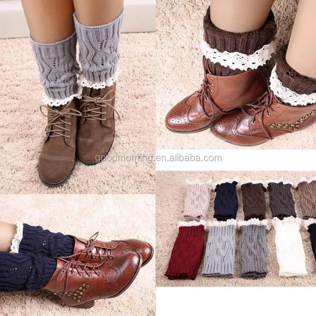 lace leg warmer