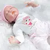 Education Kid Toys Silicone Vinyl Reborn Baby Dolls Mini Newborn Dolls