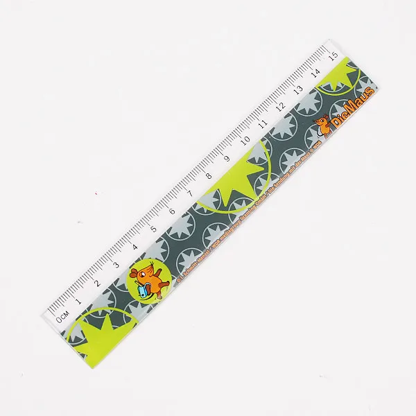 interwell la106 novelty ruler types, cute printed on clear ruler