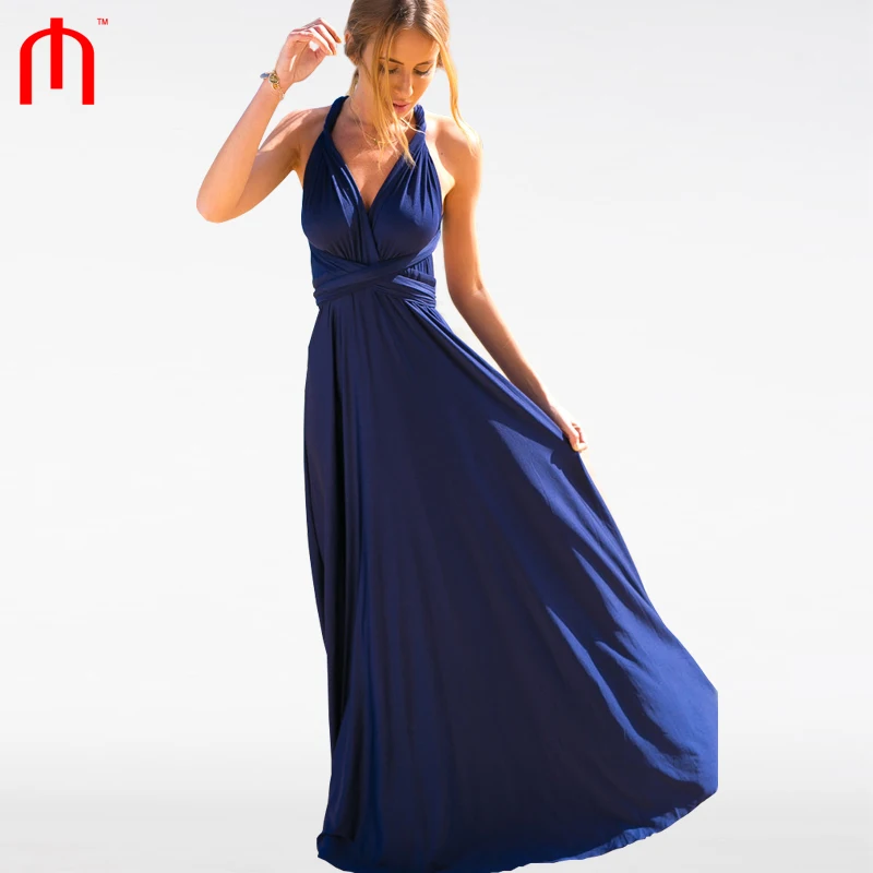 PINOT NOIR DRESS (NAVY) Women maxi dresses sexy V-neck vetement femme robe longue femme beach boho summer dress ropa mujer