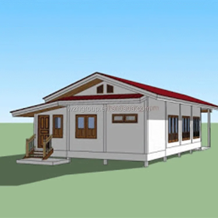 Single Storey Prefabricated House And 2 Bedroom House Plan View Steel Prefabricated Houses Wzh Product Details From Shijiazhuang Weizhengheng Light