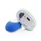 Branding soft silicone wireless optical mouse for promotional gift