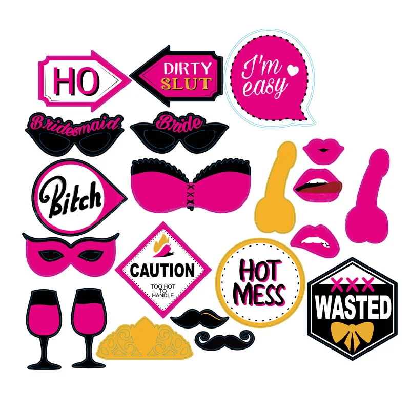 Crazy-Night-Hen-party-Bachleortte-Party-Glitter-Penis-Photobooth-Set-party-photo-props