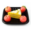 Jiamupacking Disposable Biodegradable Single Compartment PP/PGM Cooling Food Sealing Tray