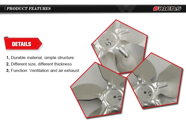 Custom Metal Air Conditioner, Aluminium, 200mm, 5W - detail 6