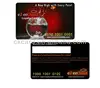 Hot selling the unique design textured surface fancy plastic business card welcome to buy~