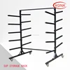 outdoor display stand rack Storage Rack for surf board SUP rolling wheels stand