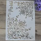 Environmental protection PET material DIY Decorative Stencil Template for Painting on Walls Furniture Crafts
