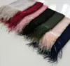 Fashion Women new pattern Ladies Large high quality chiffon feather style Wrap Shawl scarf