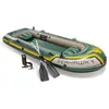 Intex 68351SEAHAWK 4 Persons Kayak Rescue Fishing Inflatable Boat 351cm x 145cm x 48cm