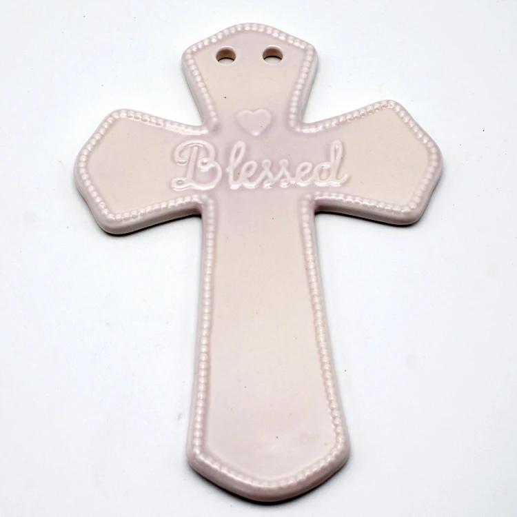 Decorations custom tree pendants church religious ceramic christian products (1).jpg