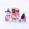 Stocked wholesale wooden dollhouse furniture toys for children