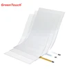 flexible lcd touch screen 4 wire 15 inch resistive touch film touch screen foil