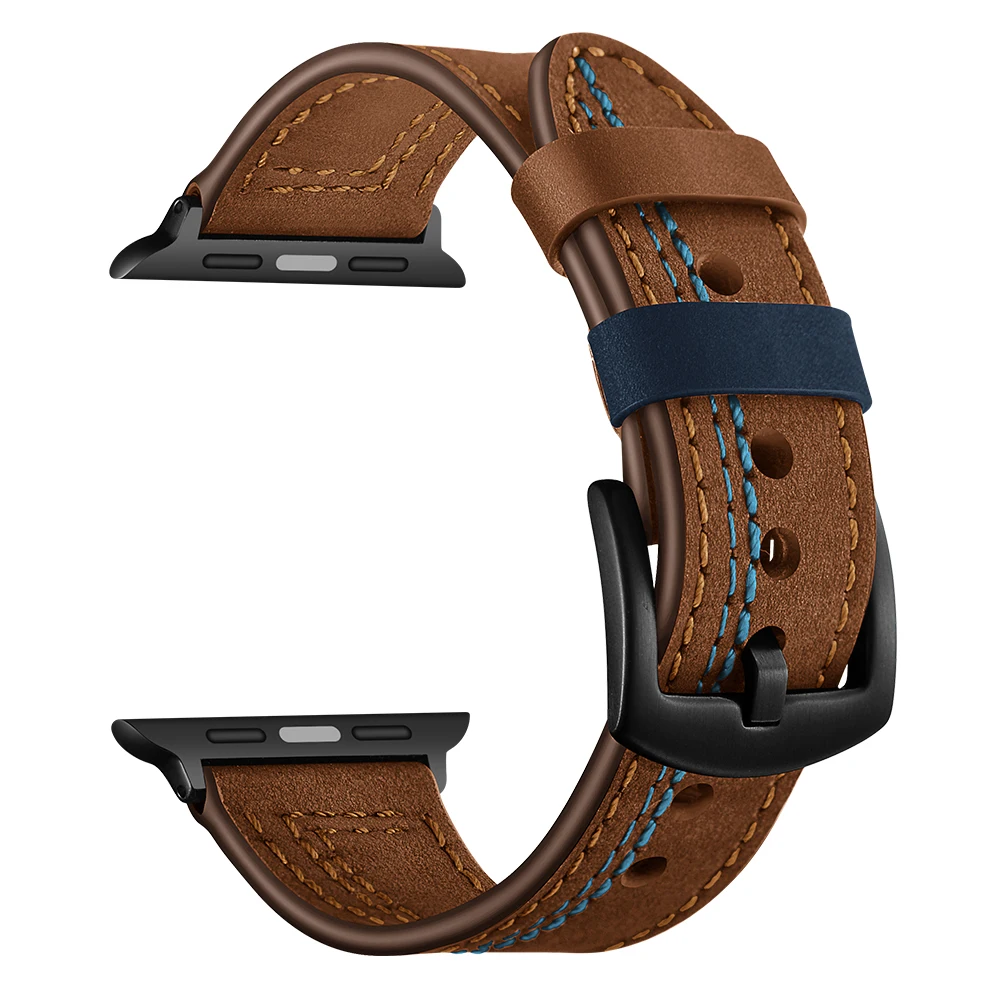 National Belt for iwatch Strap For Apple Watch Band Leather Loop 38/42mm 40mm 44mm Series 1/2/3/4, 3 color available
National Belt for iwatch Strap For Apple Watch Band Leather Loop 38/42mm 40mm 44mm Series 1/2/3/4, 3 color available