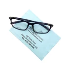 Promotional cute silk screen print glasses cleaning microfiber cloth different size with fashion pattern