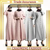 E017# Long Sleeve Ladies Fashion Kebaya Muslim Modern Abaya Online Shopping Baju Kurung Wholesale Women Tunic Tops Muslim Dress