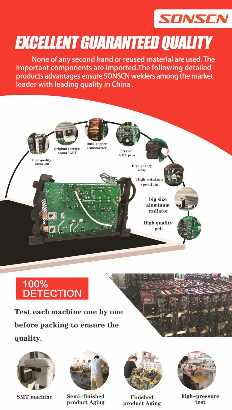 Circuit of welding / IGBT inverter welder ARC200, View circuit of