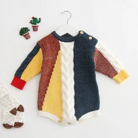 New fashion winter children design multicolor knitted cable sweater round neck long sleeve baby romper for toddler
New fashion winter children design multicolor knitted cable sweater round neck long sleeve baby romper for toddler