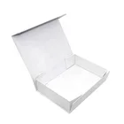 Wholesale Custom Logo Rigid Large a5 tall bulk cardboard matte plain white magnetic gift box
