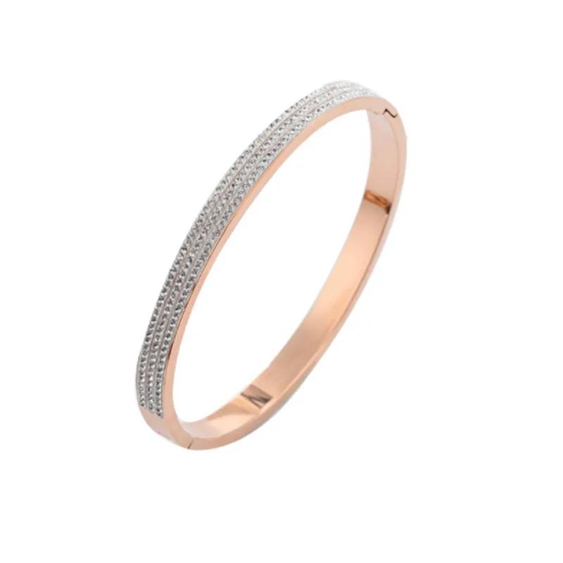 European Fashion Environmental 18K Fine Gold Plated Jewelry Titanium Wrist Bracelet, Rose gold or customized
European Fashion Environmental 18K Fine Gold Plated Jewelry Titanium Wrist Bracelet, Rose gold or customized