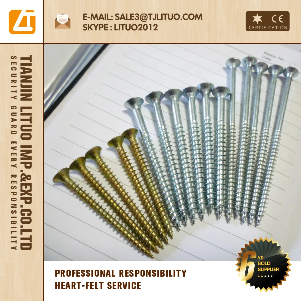 Mdf Screw/double Countersunk Chipboard Screw/spax Screws Buy Chipboard Screw,Spax Screw,Mdf
