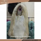Natural Fox Fur Vest Short Type Fox Fur Vest For Girls