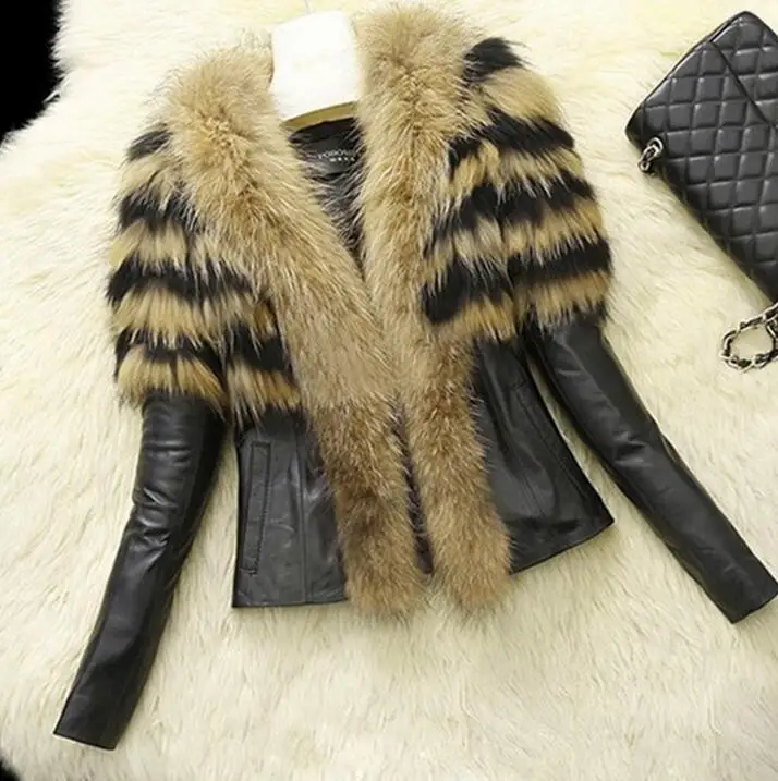 Последние хорошее качество Толстые оптовая продажа искусственный мех флисовая кожаная куртка для женщин с длинным рукавом зимнее пальто