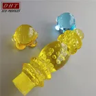 Large plastic acrylic solid rod for stair handrail
