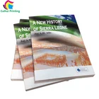 cheap perfect binding black and white text book printing services