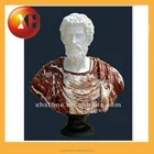 Hand carved bronze and resin bust mold statue for garden decoration