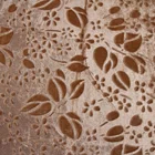 Factory direct sale leaf pattern brushed metallic brocade wholesale jacquard velvet fabric for dresses