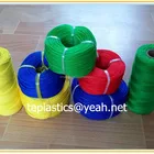 strong soft twisted string rope twine cord pe pp nylon making