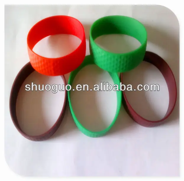 golf silicone wristband for gifts