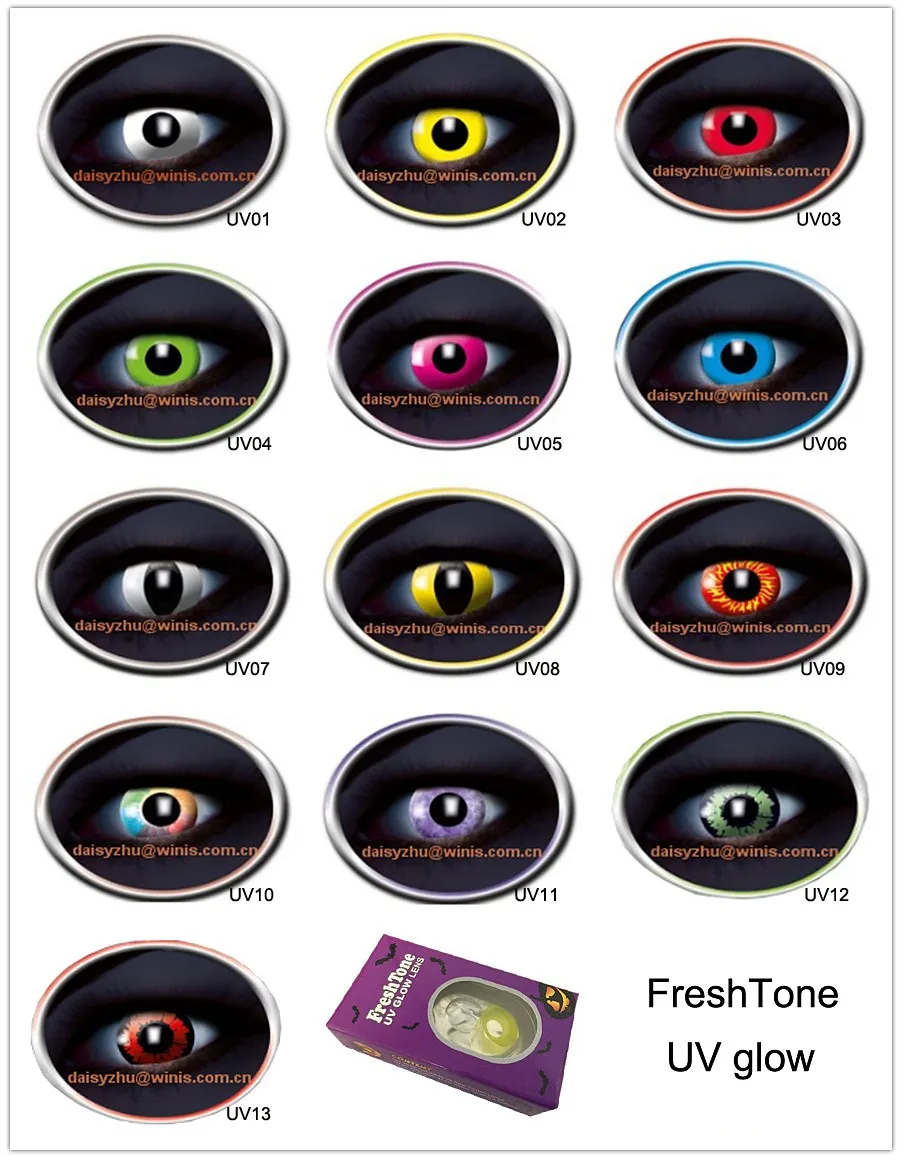 Freshtone Uv Glow In The Dark Cosplay Party Wholesale Korea Halloween