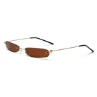 90S Sunglasses Square Small Retro 80S Steampunk Funny Sun Glasses Vintage Red Punk Shades For Women Party Ladies Glasses