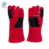 Professional Safety Equipment Cow Split Leather Welding Gloves
