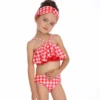 2019 Kids Baby Girls Off-shoulder Bow Set Swimwear Swimsuit Bathing Costume Clothing Bikini Girl Sexy Bikini Children String