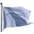 Customized logo flying cape durable cheap advertising country flag