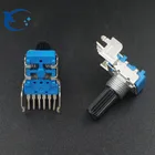 RK1113G 11mm snap-in type 6 terminal pins vertical rotary potentiometer