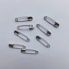 22mm plated metal small feet silver safety pin