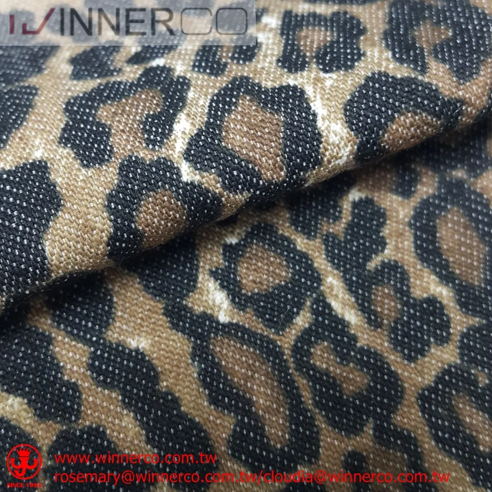 Stretchable cotton polyester spandex stretchable Denim fabric