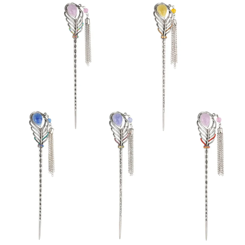 Wholesale Headpieces Spring Hair Pin Flowers Rhinestone Tassel Leaf Shape Hair Stick, Purple, blue,yellow,red,colorful
Wholesale Headpieces Spring Hair Pin Flowers Rhinestone Tassel Leaf Shape Hair Stick, Purple, blue,yellow,red,colorful