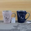 cheap customized logo printing tea mug cup stoneware 12oz coffee eco one ceramic cup