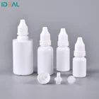 Free Sample Customized Size HDPE/LDPE 5ml 10ml Dropper Bottles Plastic 30ml manufacturer