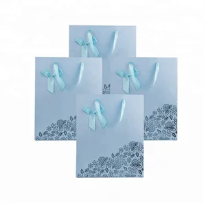 price custom printing wholesale paper wedding gift packing bag