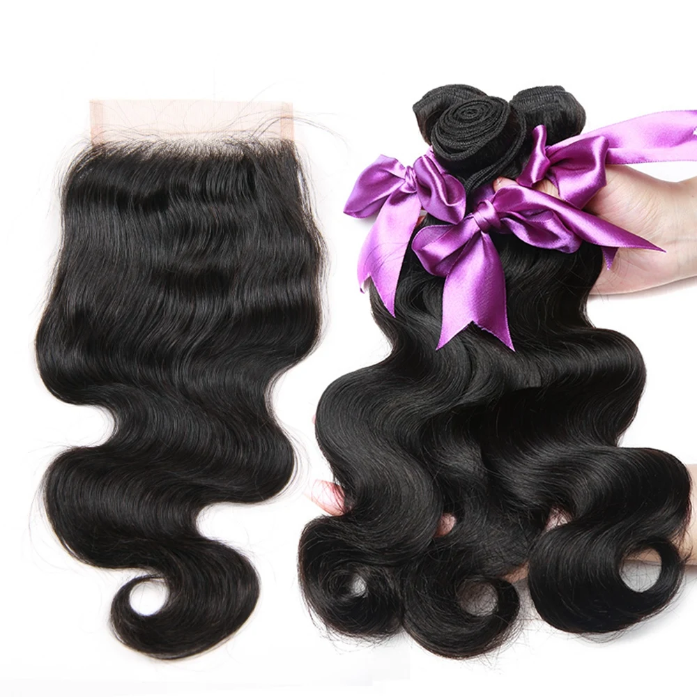 Body Wave Bundles With Closure 100% Unprocessed Virgin Hair Weave Extensions 4*4 Lace Closure Pre Plucked Baby Hair, N/a
Body Wave Bundles With Closure 100% Unprocessed Virgin Hair Weave Extensions 4*4 Lace Closure Pre Plucked Baby Hair, N/a