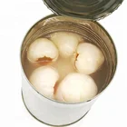 Canned fruit canned lychee / litchi whole / broken in light syrup or in heavy syrup fresh taste
