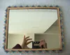 Glittering Metal Mirror Tray for Home/Party Decoration(P06664k)