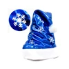2018 fashion blue/red colored christmas dancing decorated santa hat for adults